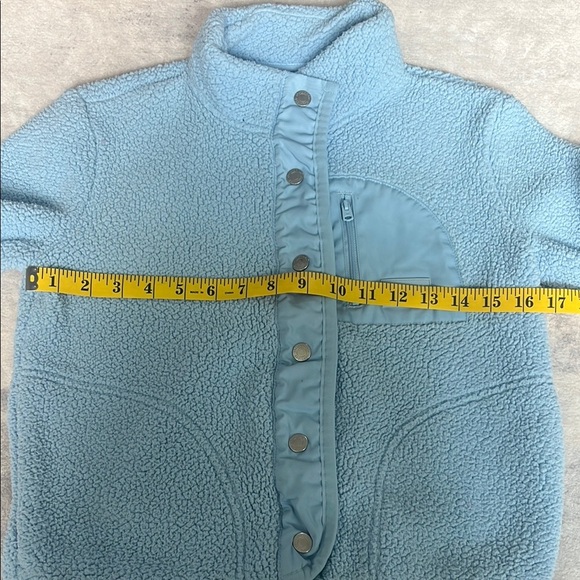 Abercrombie Kids Sky Blue Fleece Coat - Picture 5 of 5